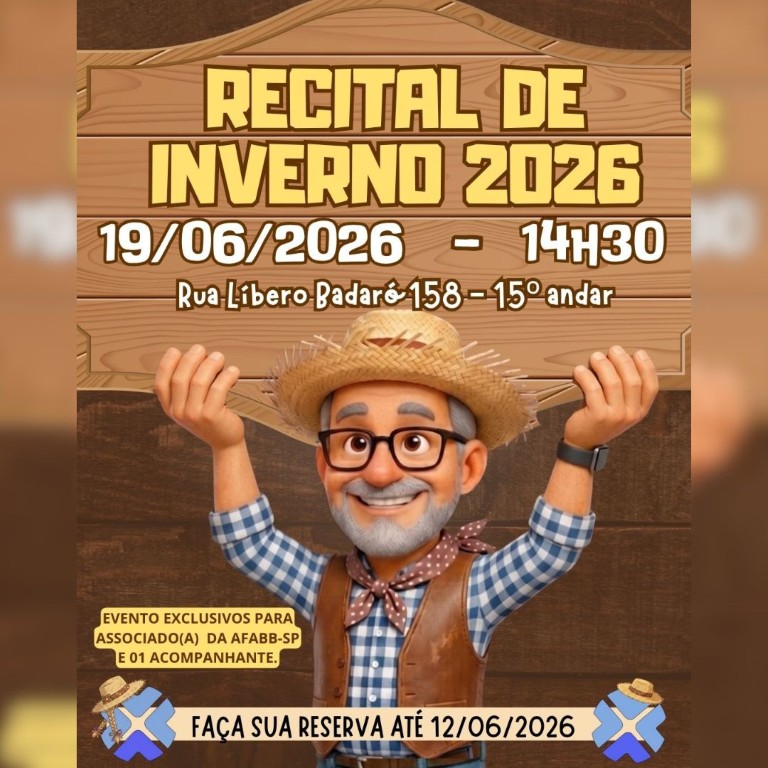 Recital de Inverno AFABB-SP 2026! 